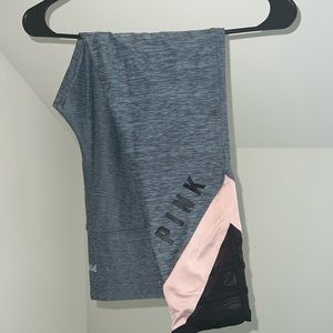 PINK Leggings Mesh Detail